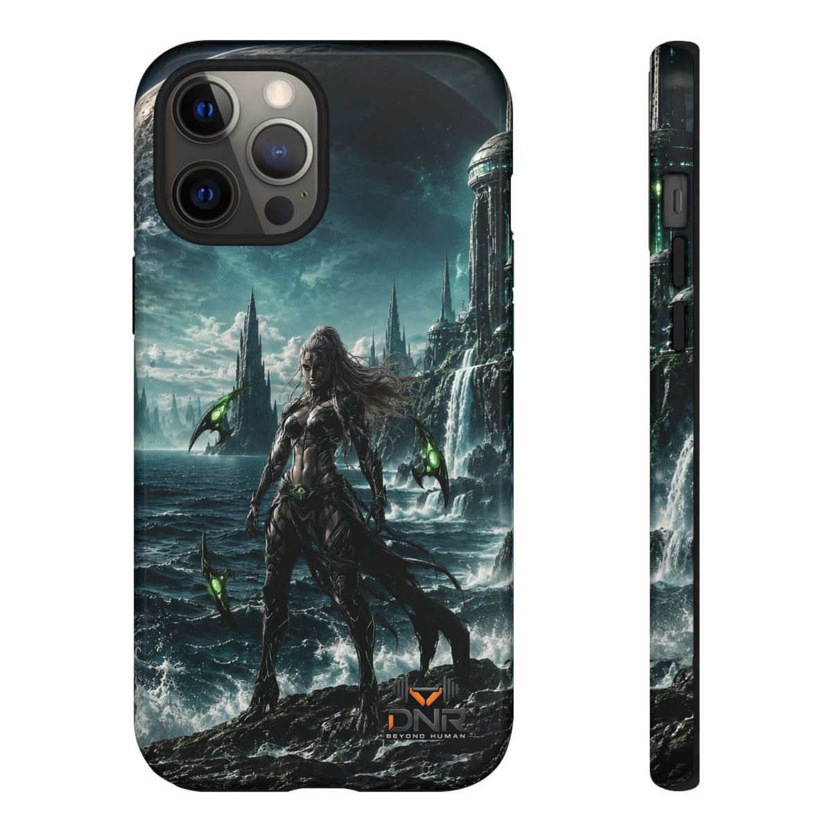 Siren of Nereus phone case | sci-fi ocean warrior armor art, iphone cases