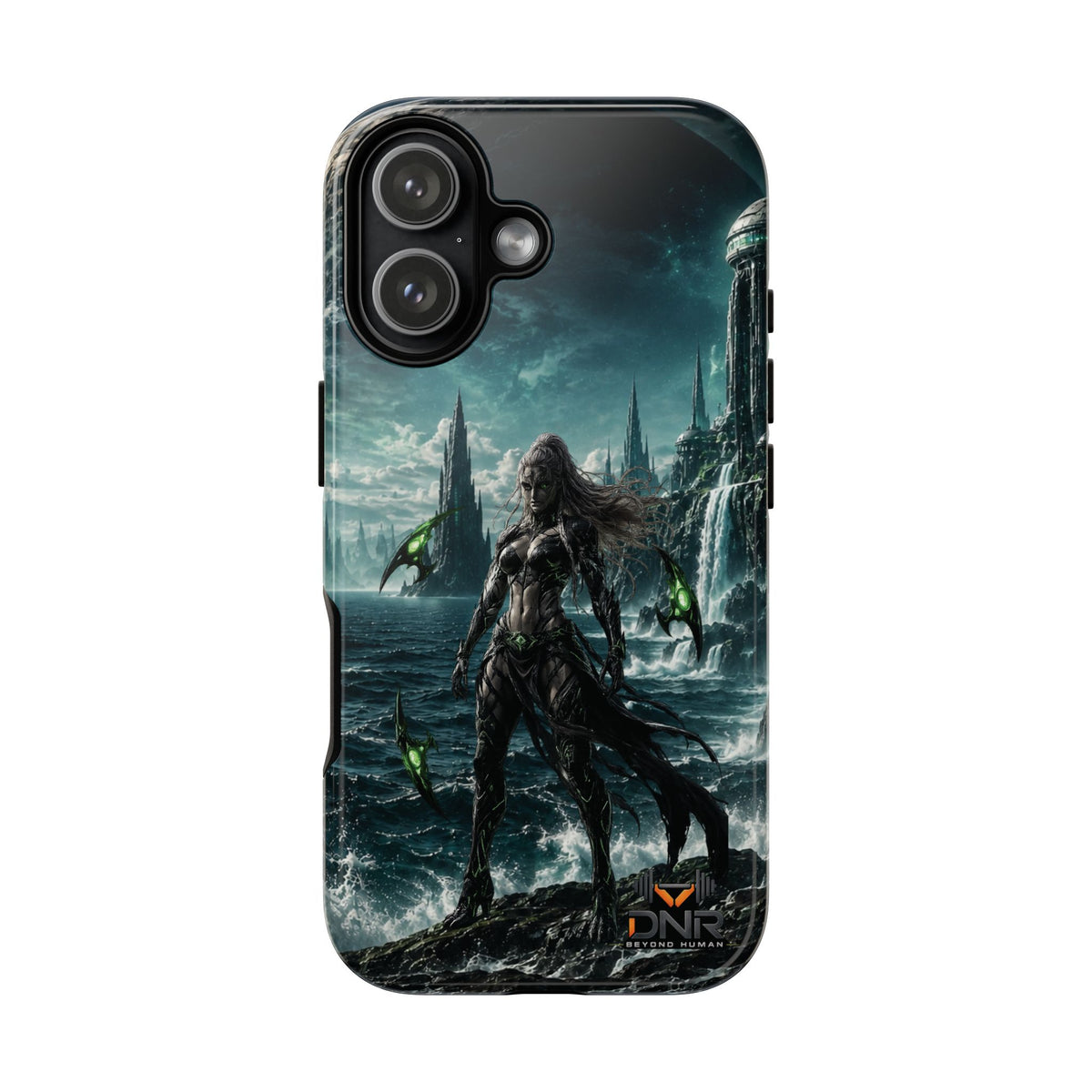Siren of Nereus phone case | sci-fi ocean warrior armor art, iphone cases