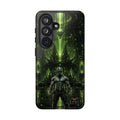 The Abductor Cyber Demon Warrior Tough Case | Sci‑Fi Gothic Phone Armor samsung cases