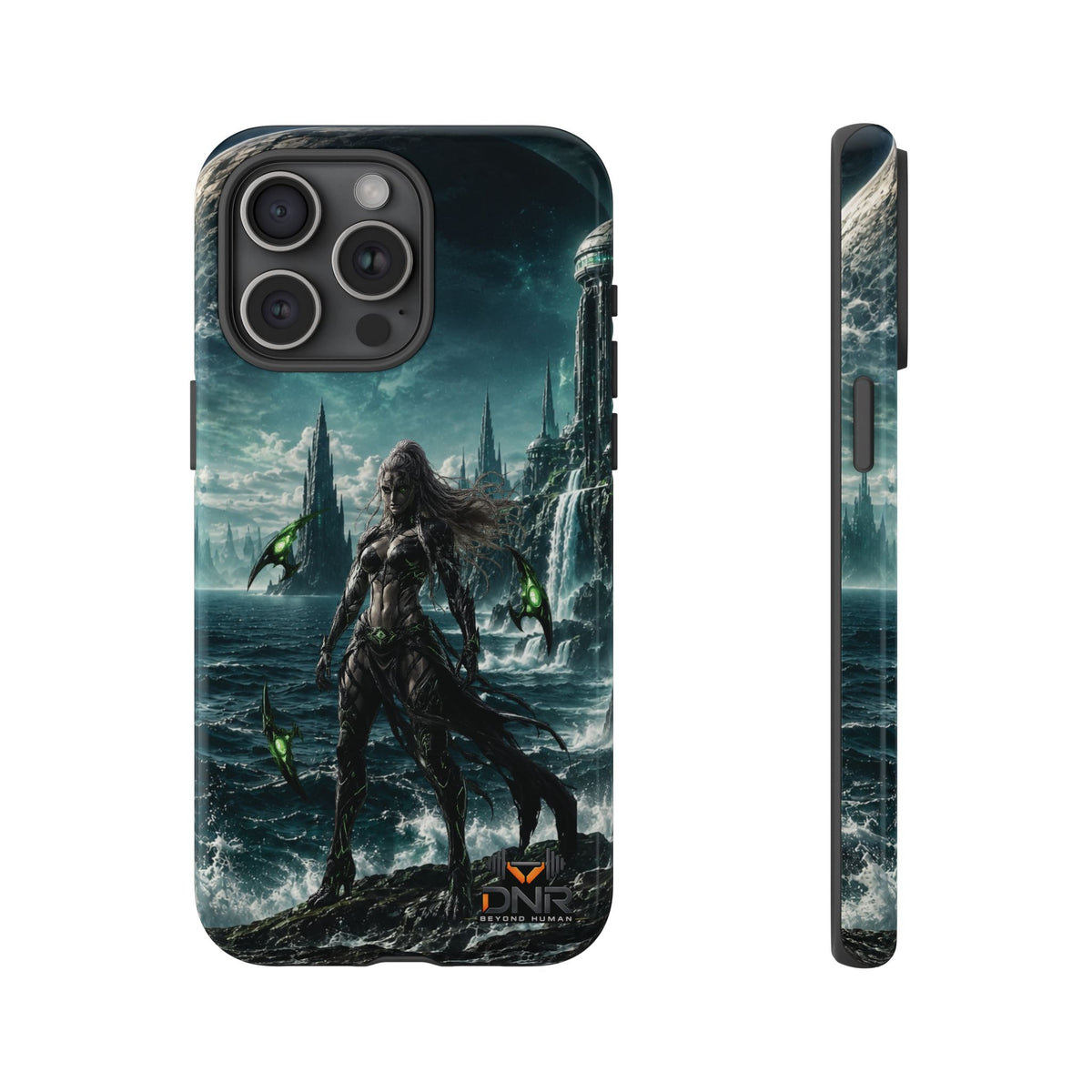 Siren of Nereus phone case | sci-fi ocean warrior armor art, iphone cases