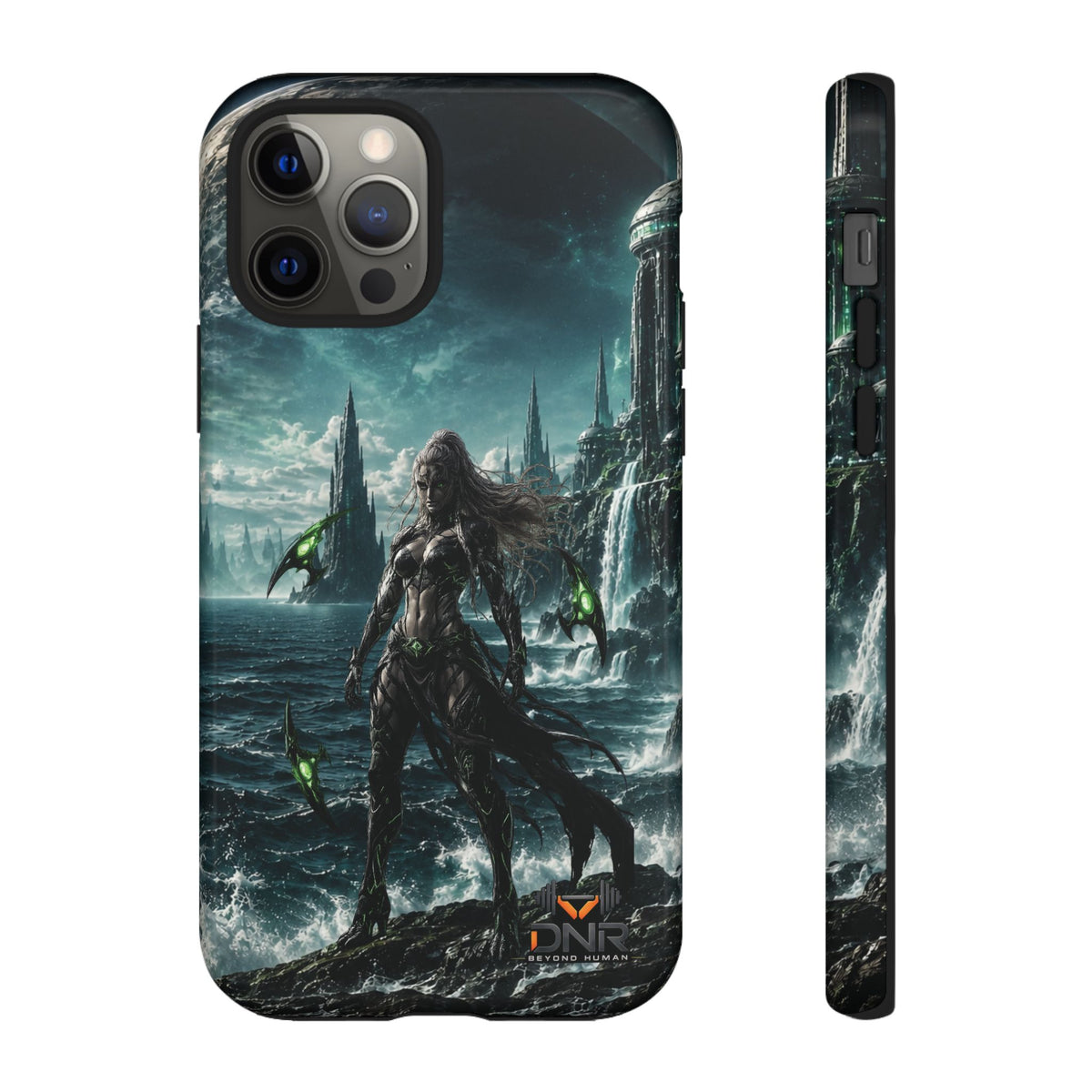 Siren of Nereus phone case | sci-fi ocean warrior armor art, iphone cases