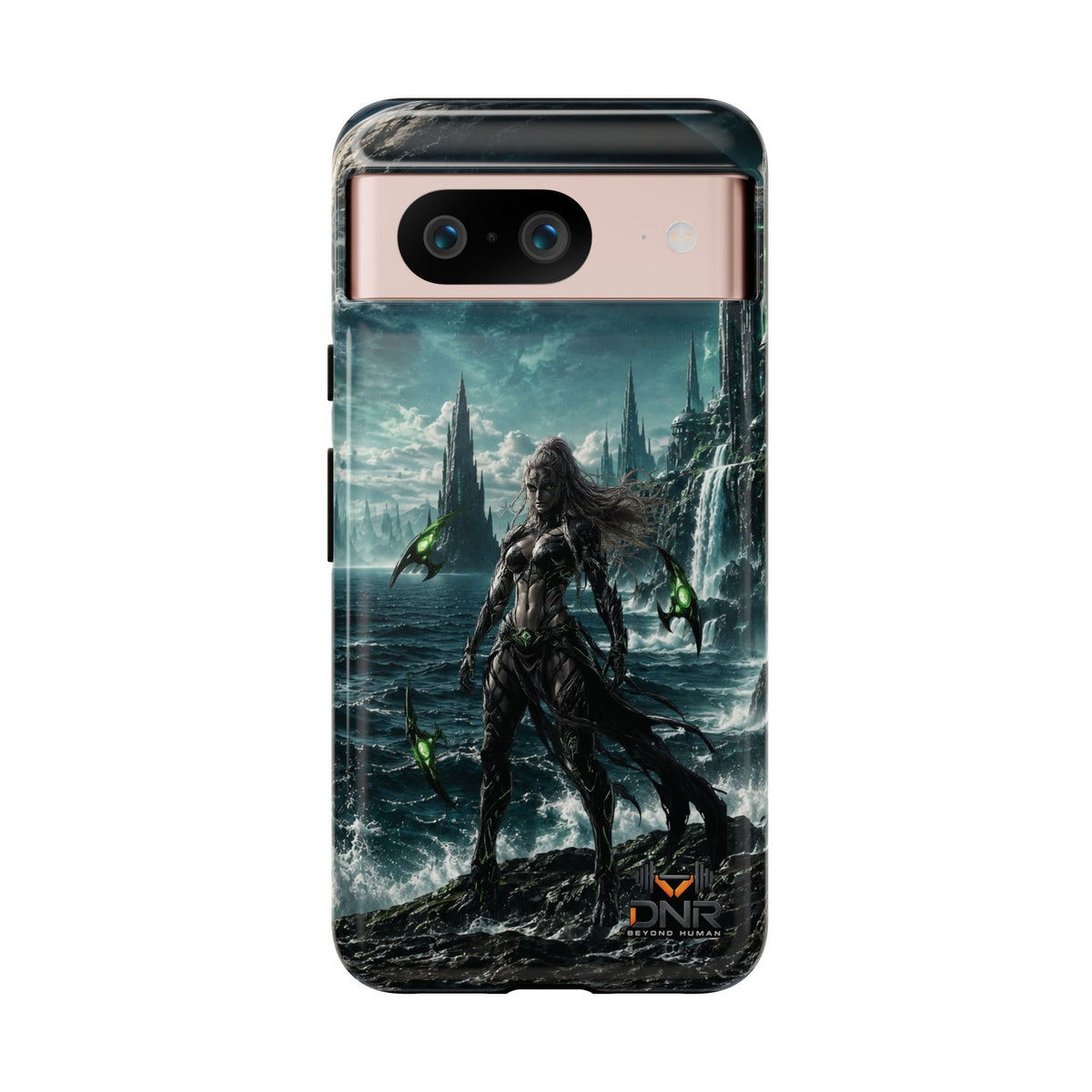 Siren of Nereus phone case | sci-fi ocean warrior armor art, google phones