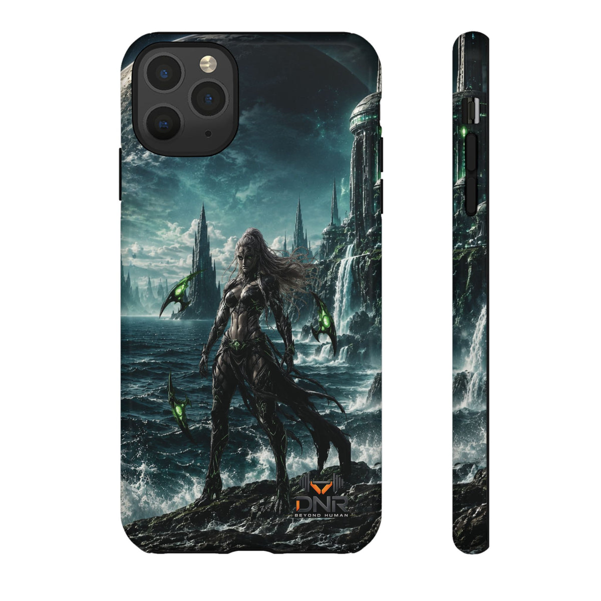 Siren of Nereus phone case | sci-fi ocean warrior armor art, iphone cases