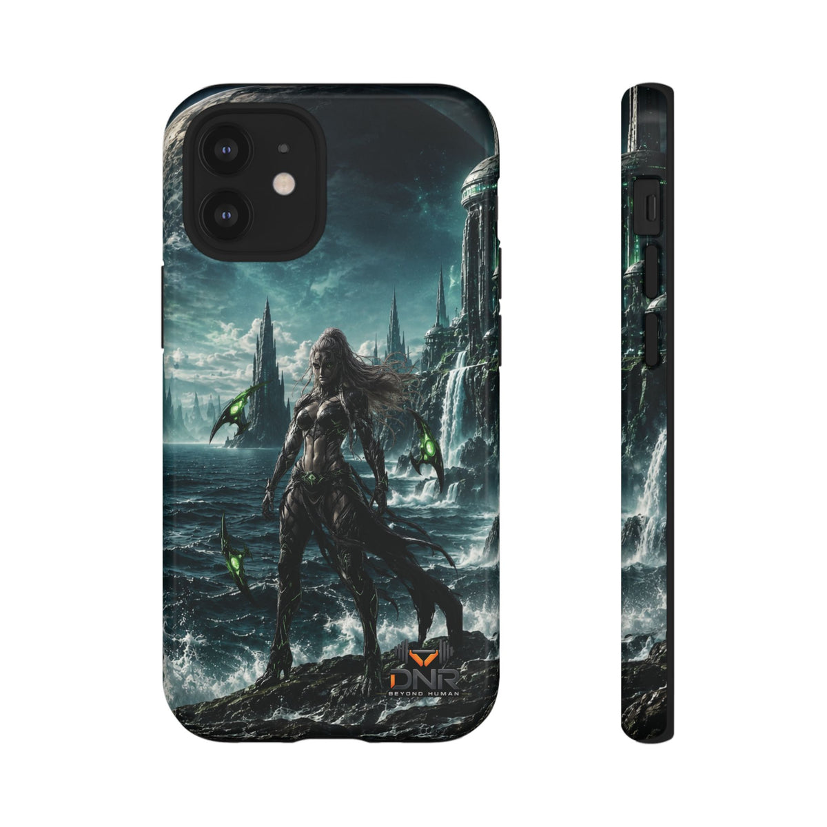 Siren of Nereus phone case | sci-fi ocean warrior armor art, iphone cases