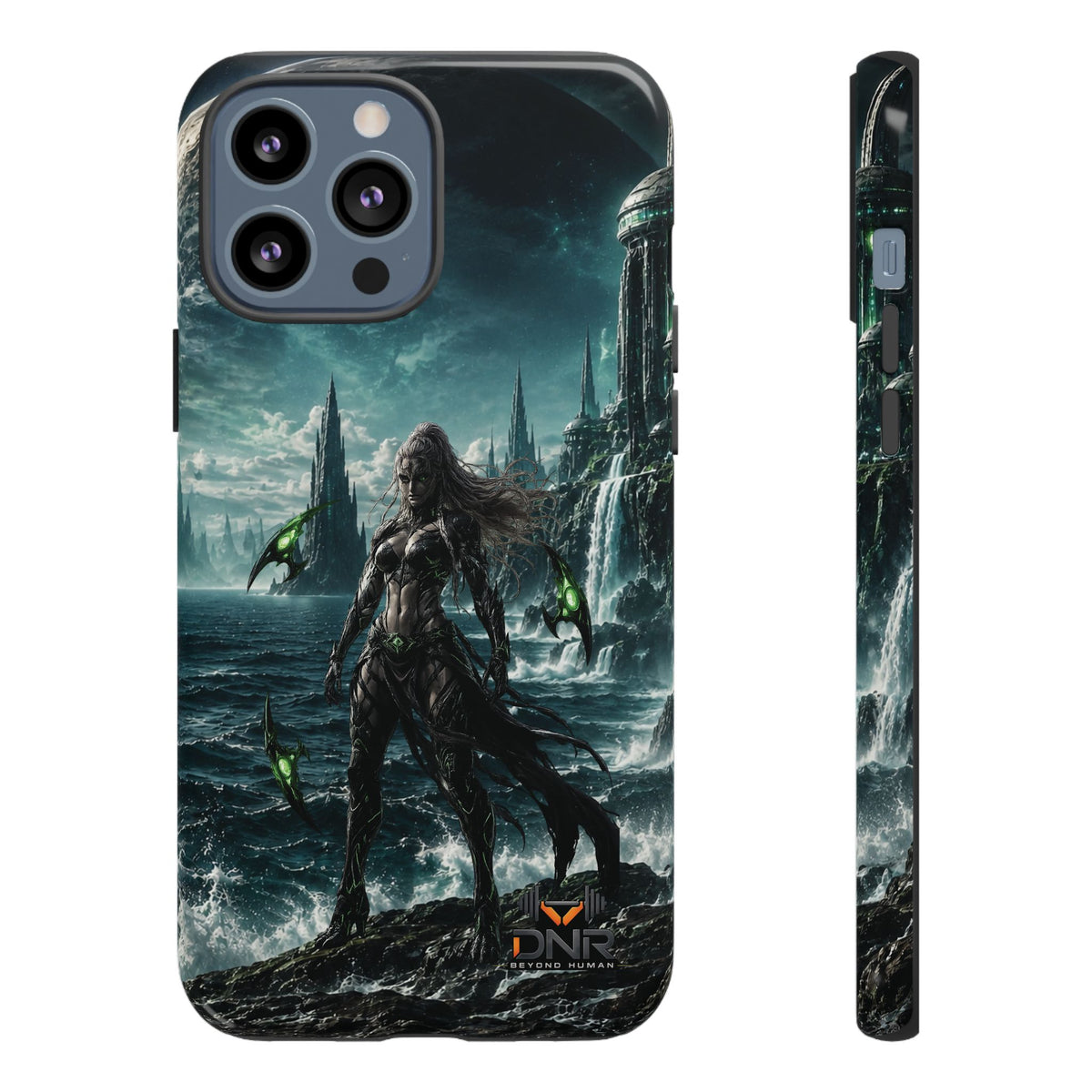 Siren of Nereus phone case | sci-fi ocean warrior armor art, iphone cases