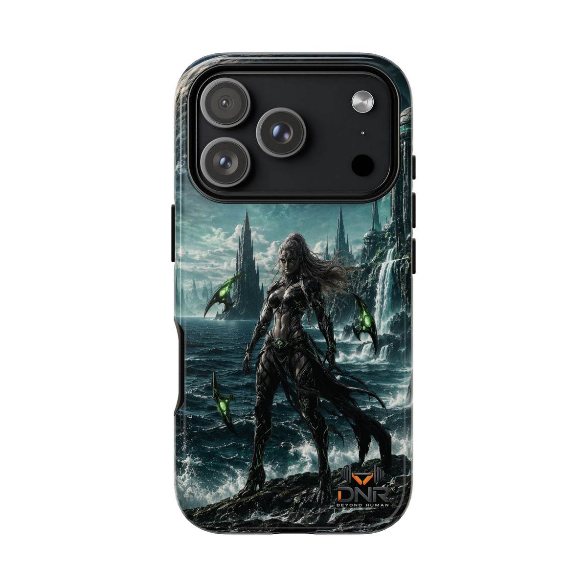 Siren of Nereus phone case | sci-fi ocean warrior armor art, iphone cases