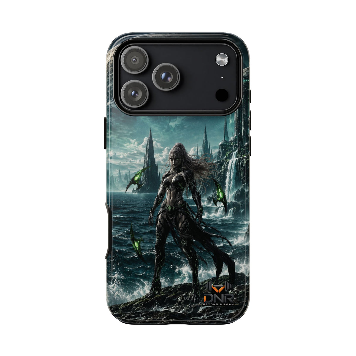 Siren of Nereus phone case | sci-fi ocean warrior armor art, iphone cases