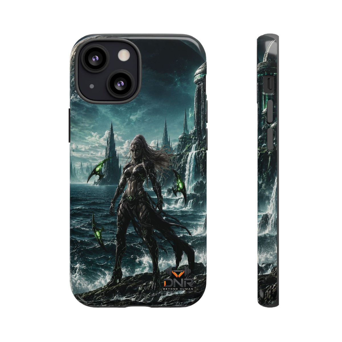 Siren of Nereus phone case | sci-fi ocean warrior armor art, iphone cases