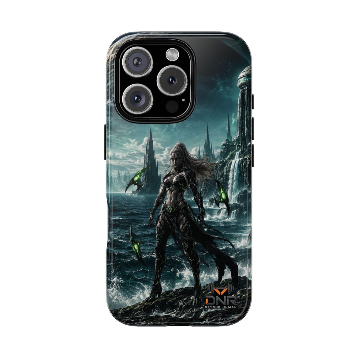 Siren of Nereus phone case | sci-fi ocean warrior armor art, iphone cases
