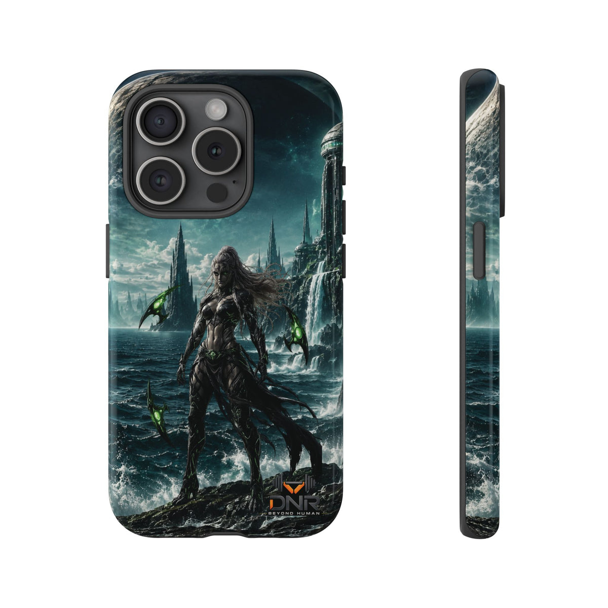 Siren of Nereus phone case | sci-fi ocean warrior armor art, iphone cases