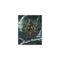 The Siren gym motivation silk poster Oceanic Gothic Art Print