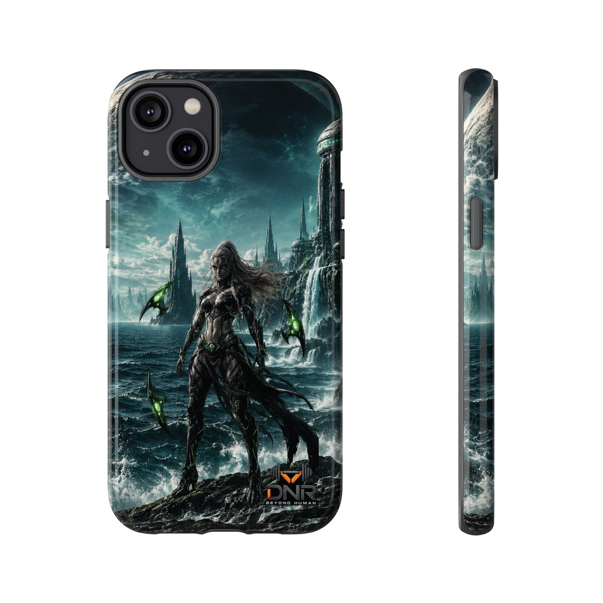 Siren of Nereus phone case | sci-fi ocean warrior armor art, iphone cases