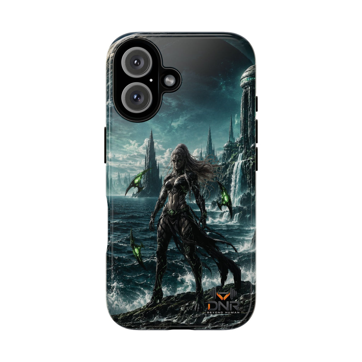 Siren of Nereus phone case | sci-fi ocean warrior armor art, iphone cases