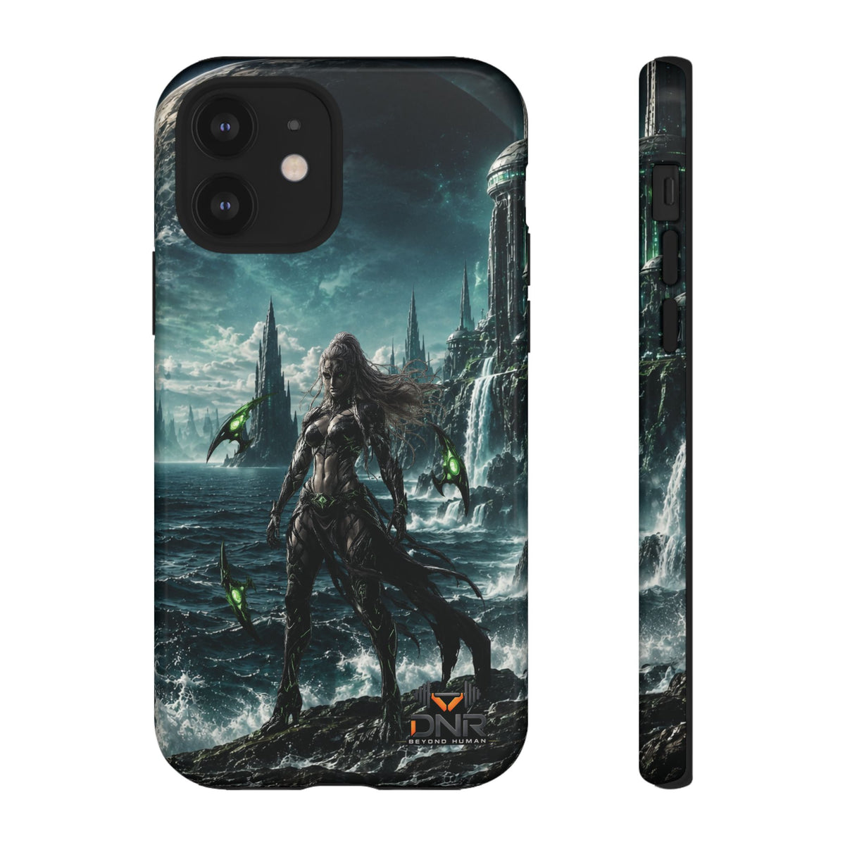 Siren of Nereus phone case | sci-fi ocean warrior armor art, iphone cases