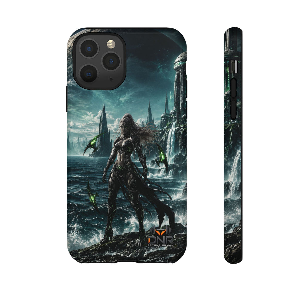 Siren of Nereus phone case | sci-fi ocean warrior armor art, iphone cases