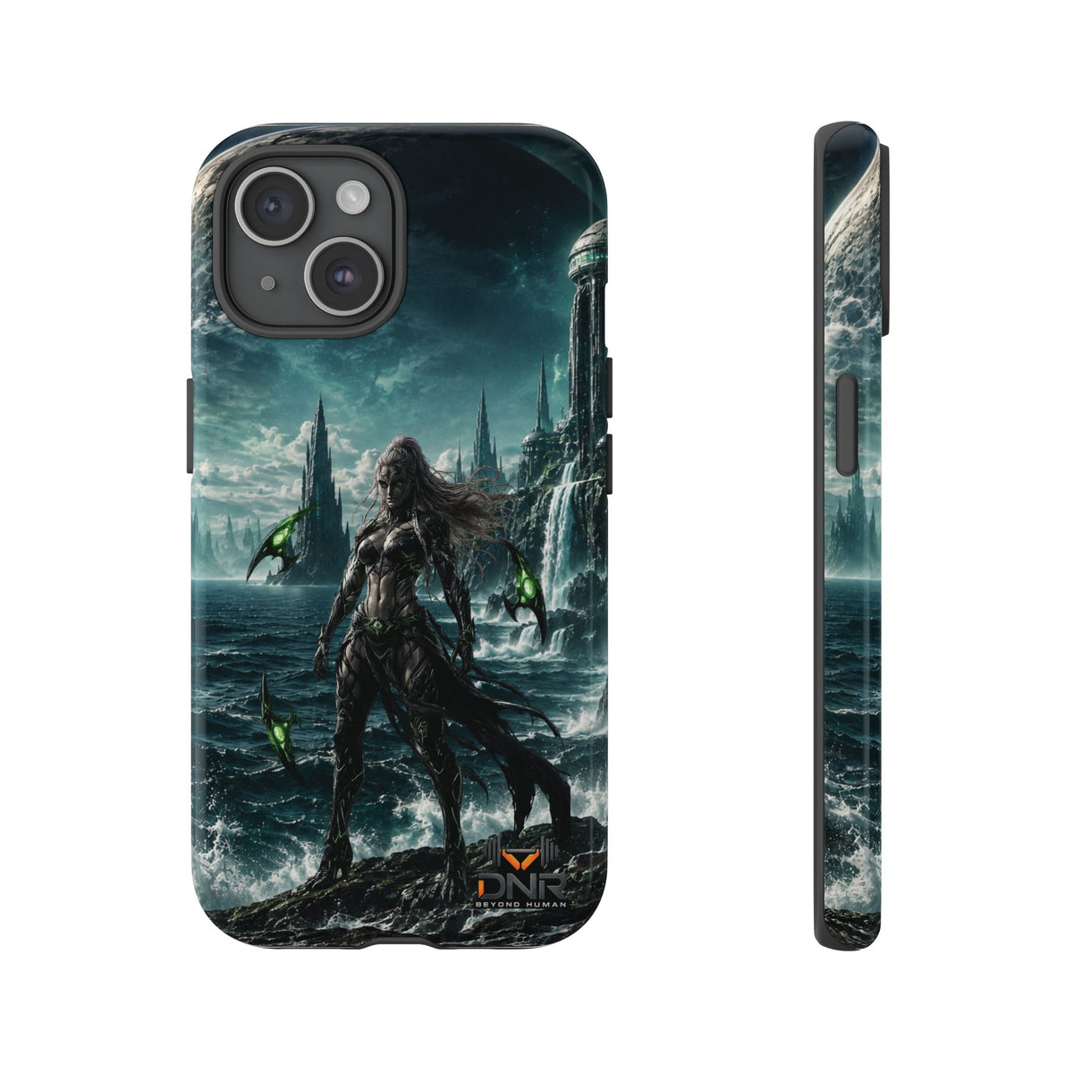 Siren of Nereus phone case | sci-fi ocean warrior armor art, iphone cases