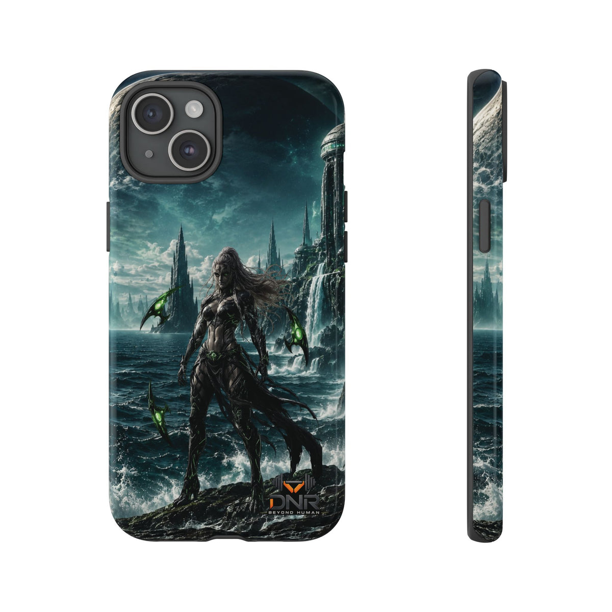 Siren of Nereus phone case | sci-fi ocean warrior armor art, iphone cases