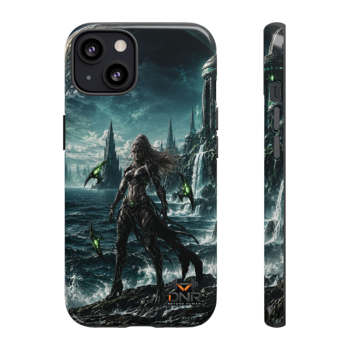 Siren of Nereus phone case | sci-fi ocean warrior armor art, iphone cases