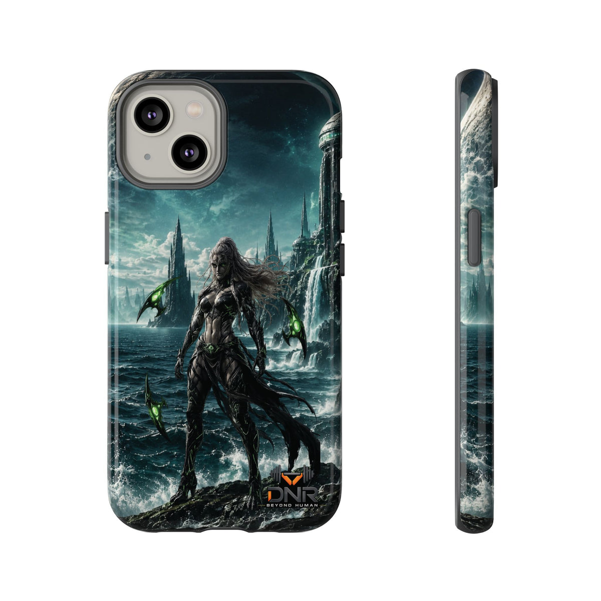 Siren of Nereus phone case | sci-fi ocean warrior armor art, iphone cases