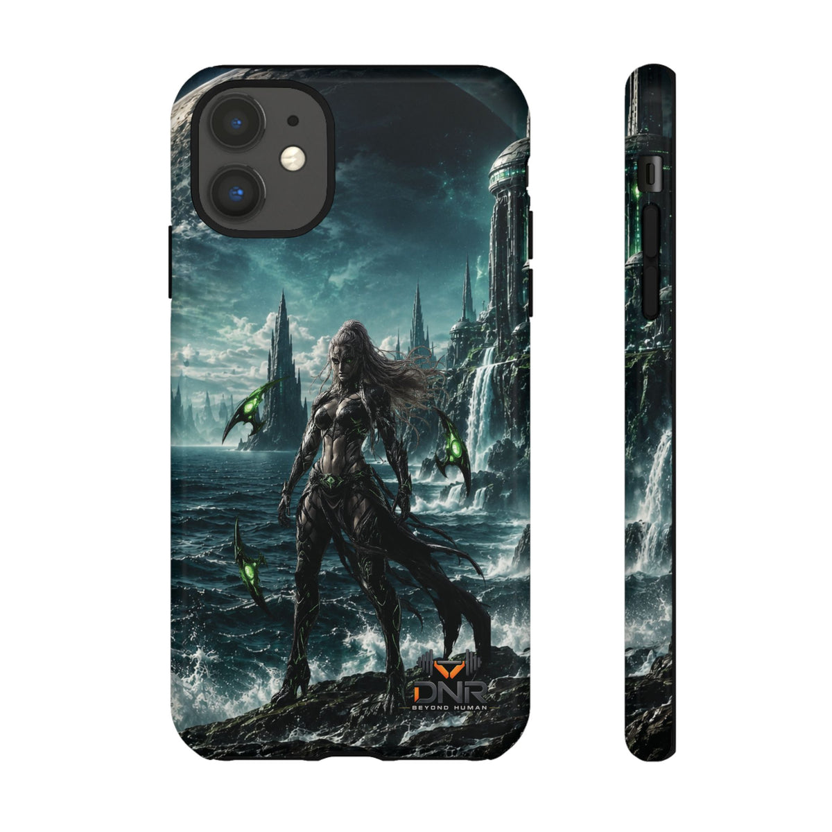 Siren of Nereus phone case | sci-fi ocean warrior armor art, iphone cases
